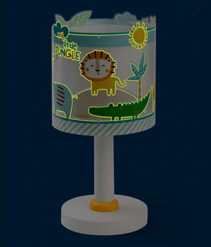 Dalber Childrens Table Lamp Little Jungle Multicolor
