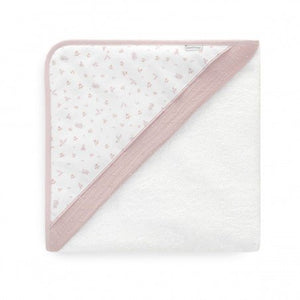 Cambrass Towel Cap Magia Beige Baby Bath Cape 100x100 cm  Soft Cotton & TENCEL™ Hooded Towel