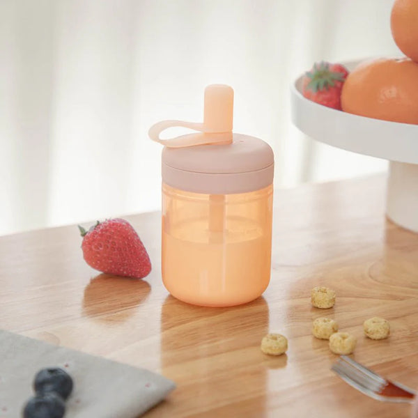 Moonkie Silicone Training Cup with Straw