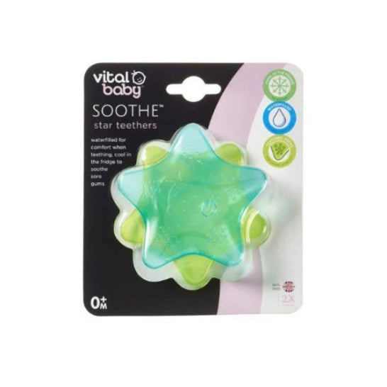 Vital Baby Soother Star Teethers 2 Pack Teething Relief