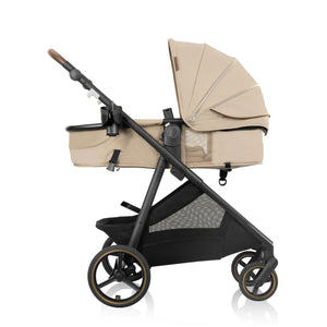Evenflo® Shyft™ Intuiti+ Travel System with Revolve180™ LiteMax™ NXT &amp; SensorySoothe™ travertine