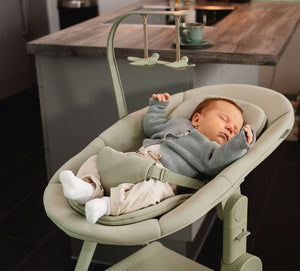 Anex Ozy 3-in-1 Baby High Chair, Newborn Seat & Activity Tower