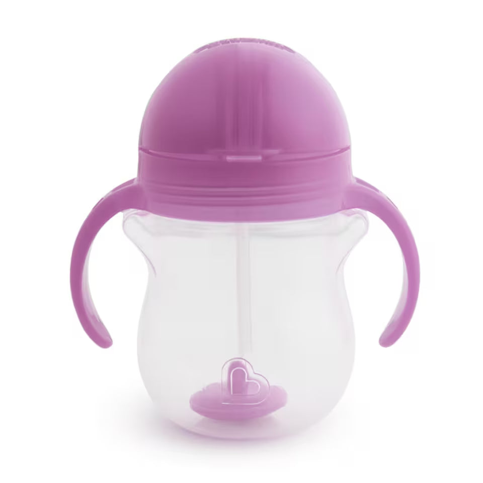 Munchkin Tip & Sip Trainer Cup 7oz Purple