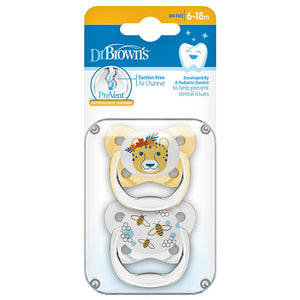 Dr. Brown’s Prevent Pacifier 2-Pack 6-18M