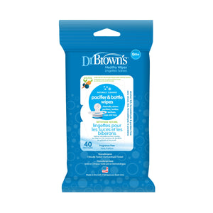 Dr. Brown’s Pacifier & Potty Wipes 40-Pack